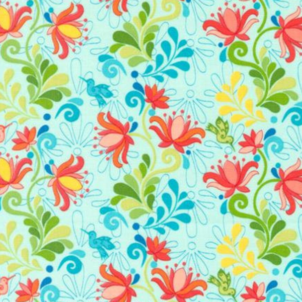 Moda Land of Enchantment Green Aqua - Image 2